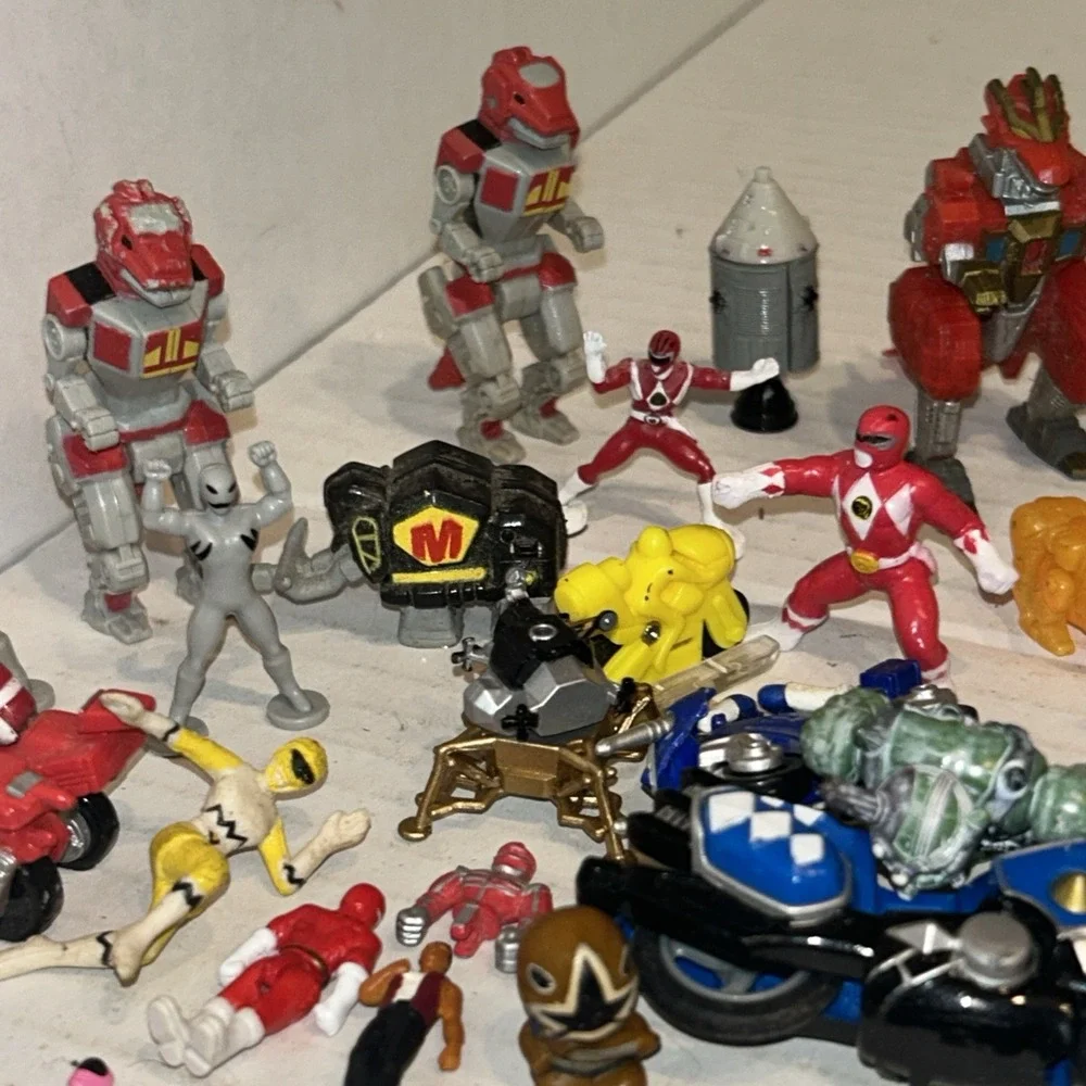 POWER RANGERS 1994 MMPR MICRO MACHINES ORIGINAL VINTAGE Figure Lot‎ A2